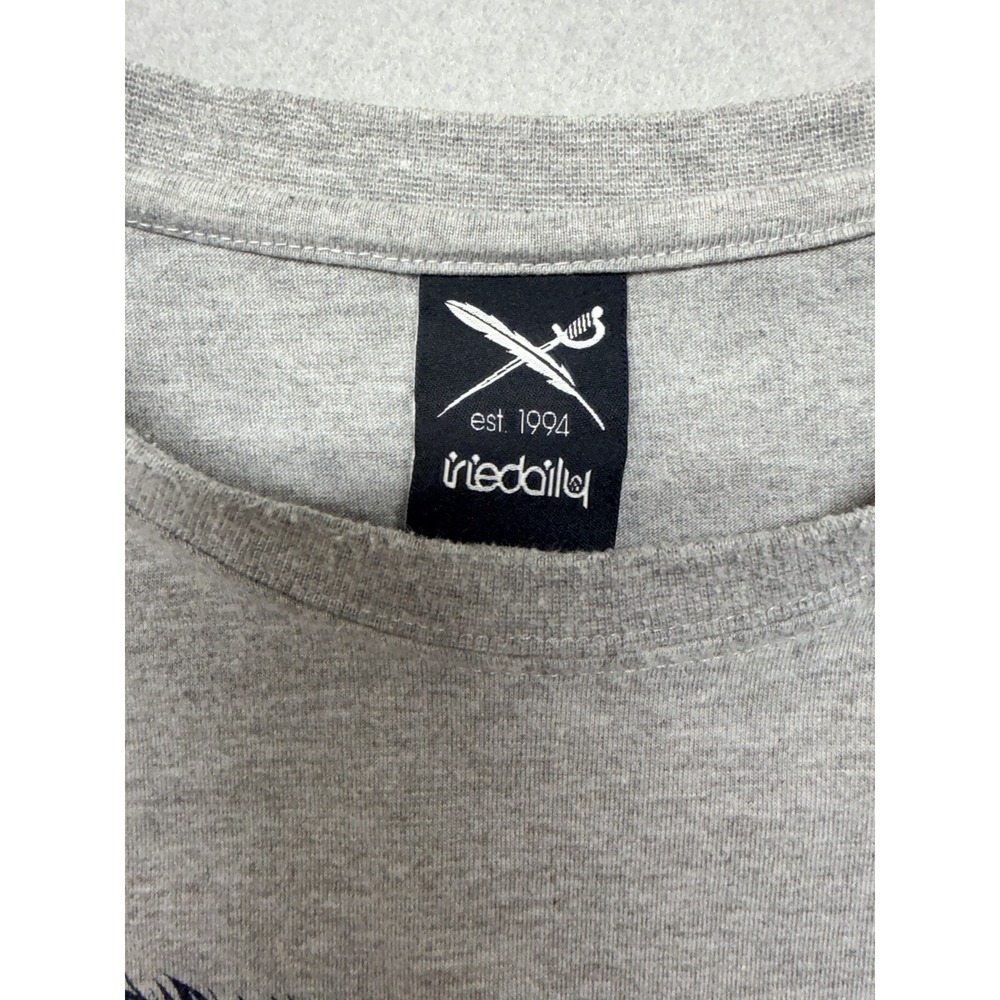 Iriedaily Women's Gray Graphic Short-Sleeve T-Shirt - Size Small‎ - Picture 3 of 9